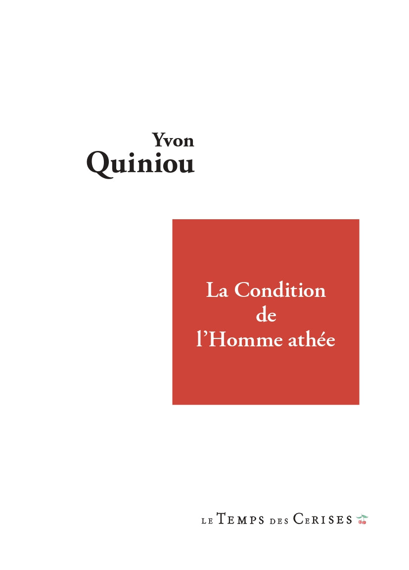 La condition de l’homme athée